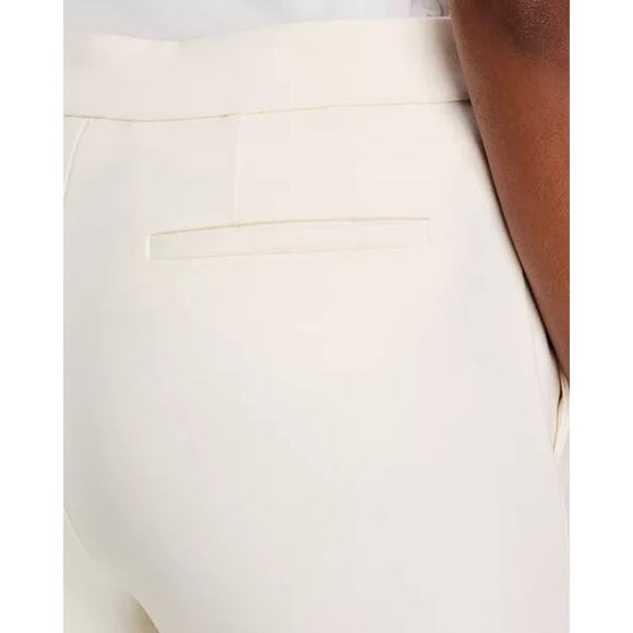 Rosetta Getty Cropped Skinny Pants, Ivory, Size 14 0238 - Picture 5 of 8